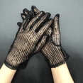 thumbnail image 4 of QASIEATN Everyday Wear Accessories for Women Sparkling Sequin Dance Gloves Clothing Halloween Glitter Short Gloves, 4 of 5