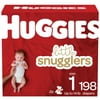 Huggies Little Snugglers Baby Diapers, Size 1, 198 Ct