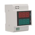 thumbnail image 1 of Medidor de energía digital LED activo multifuncional para medir el voltaje de CA y el carril DIN de corriente con pantalla LED (AC80300/100A) Unbranded GS16869-01, 1 of 7
