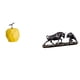 thumbnail image 1 of figura de arte,Escultura de fruta de porcelana decorativa para el hogar.,Estatua de fruta,decoración,adorno,fruta,figurita,oficina,Estatua de escritorio,Figura decorativa de pelea de toros y, 1 of 8