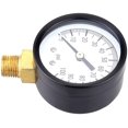 thumbnail image 4 of Water Pressure Gauge, 0-100PSI 1/4'' Well Pump Pool Spa Filter Water Pressure Gauge Brass Socket Connection, 4 of 6