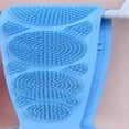 thumbnail image 3 of RDRKR Silicone Back Scrubber Exfoliating Body Brush Blue 27.6 inches (70cm), 3 of 3