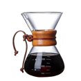thumbnail image 1 of Cafetières Théières 400ml pot Résistant machine à Expresso avec Filtre en Acier Inoxydable v60 Cafetières (HTOOQ)), 1 of 5