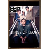 SPIN Magazine - Kings of Leon 21 Wall Poster, 14.725" x 22.375" Framed