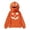 Orange1, variant on Kids Halloween Pumpkin Hoodie, Zip Face Cover Jack-o'-Lantern Long Sleeve Pullover Sweatshirt with Pocket, Soft Cozy Top for Boys Girls Trick-or-Treat(Orange1,7-8 Years)