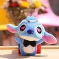 thumbnail image 3 of Llaveros de muñecos de peluche de Lilo y Stitch de Disney, juguetes de peluche suaves de Stitch, accesorios de ramo de dibujos animados, colgante, regalo de decoración de boda, 3 of 5