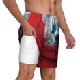 thumbnail image 3 of Picia Stylish Polar Bear Sunglasses pattern Mens Swim Trunks with Compression Liner Stretch Beach Shorts Quick Dry with Zipper Pockets No-Chafing Board Shorts-X-Large, 3 of 9