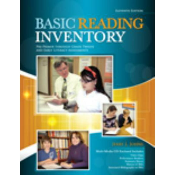Pre-Owned Basic Reading Inventory Text W/CD Hybrid Jerry Johns (Paperback) 0757598374 9780757598371