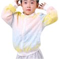 thumbnail image 2 of Spazoro Toddler Girls Jackets, Casual Sequin Fall Winter Long Sleeves Cardigans for Kids Girls Multicolor Size 5-6T, 2 of 4