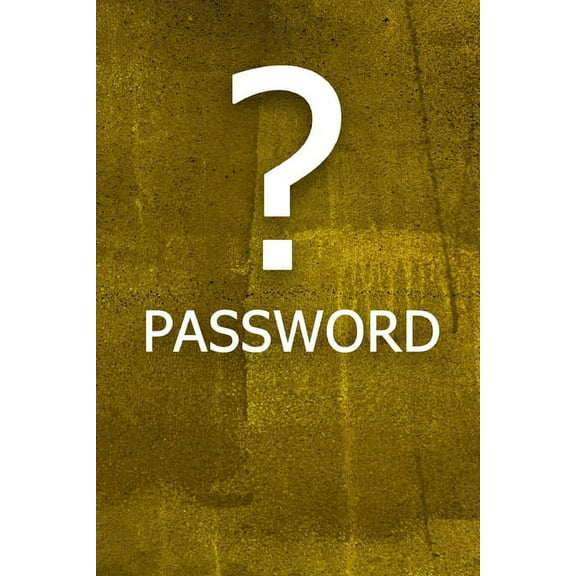 ? Password: The perfect book to keep all your password information together and secure with alphabetical tabs. (Paperback)