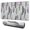 Pink and Grey, variant on Long Mouse Pads for Desk,Colorful Geometric Striped Pattern Desk Mats on Top Of Desks, Desk Mouse Pad Extra Large with 3mm Non-Slip Base and Stitched Edge for Gaming,Office,Work,Home 47.3"x23.6"