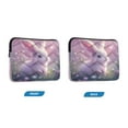 thumbnail image 2 of Laptop Inner Case 13.4x10.2In Laptop Case Is Suitable For 13-14In Laptop For Work Travel Outdoors Super Cool Purple Rabbit, 2 of 7