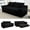 Black, variant on 70.87" W Cloud Lounge Memory Foam Corduroy Convertible Folding and No Assembly Loveseat Sofa Bed,Orange