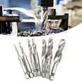 thumbnail image 4 of Disque de Perceuse, Kit d'Encoche en Spirale Composée, Outil de Tapotement, Ensemble de 7 Pcs pour Industriel, 4 of 7