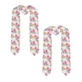 thumbnail image 2 of Fotbe Colorful Flowers Printed Class of 2024 Graduation Stole, 2 of 7