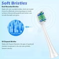 thumbnail image 4 of Replacement Toothbrush Heads Compatible with Philips Sonicare for C3 C2 G2, Electric Brush Heads for Sonicare C2 Plaque Control, 4 of 20