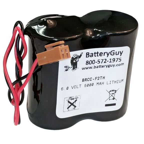 BatteryGuy 3V 3500mAh Lithium Replacement Battery for BR-CCF2TH PLC Battery 6v 5000mah - PRIMARY (non-rechargeable)