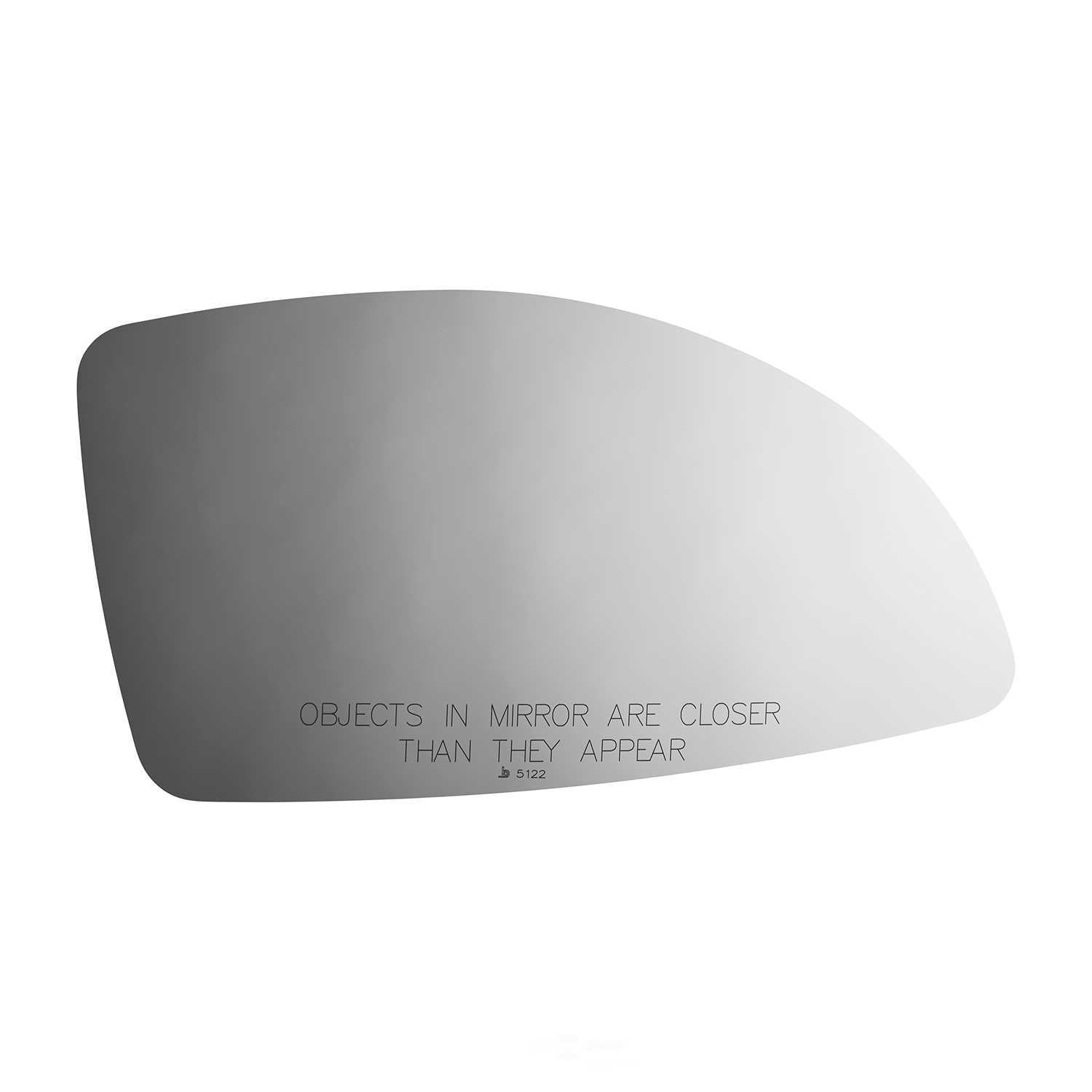 Burco Side View Mirror Replacement Glass - Clear Glass - 5122