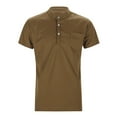 thumbnail image 3 of WEAIXIMIUNG T-Shirt à Manches Courtes pour Hommes de Pâques Chemise Décontractée avec Poche, 3 of 8