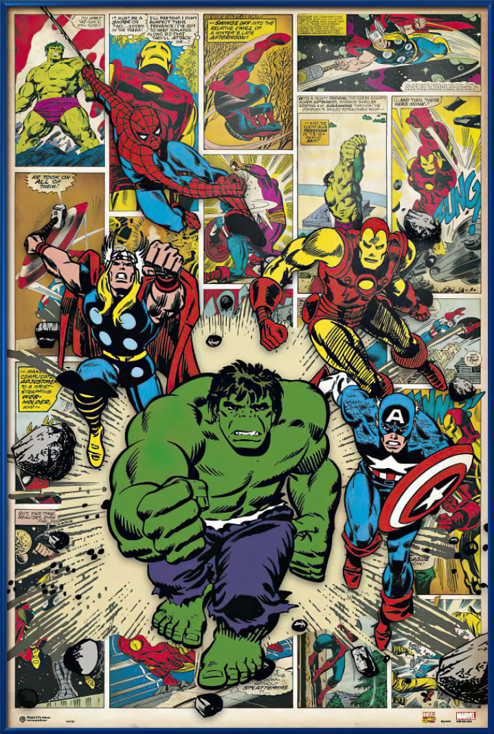 NEW Marvel Comics Captain America Ironman Hulk Spiderman Pint Glass Set of 4 