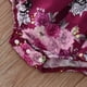thumbnail image 2 of Gibobby Mameluco para niño con estampado de flores de manga corta para niñas pequeñas, diademas para recién nacidos, ropa para niños(Blanco, 12-18 Meses), 2 of 5