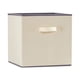 thumbnail image 1 of Naiovety Caja de clasificación de juguetes portátil gris para un fácil acceso y organización Caja de almacenamiento de dormitorio de tela de Almacenamiento y organización del hogar champán 33*33*33CM, 1 of 6