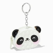 Claire's Popper Panda Mini Jelly Coin Purse Keychain, Silicon Pl