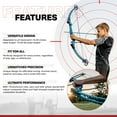 thumbnail image 2 of Genesis Original Archery Compound Bow and Arrow Set, Draw Hand-Left, Teal, 2 of 12