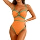 thumbnail image 5 of TaTaai Athletic Solid Color Strappy Bikini Set, Women's Performance Swimwear with Adjustable Support Design, Breathable Training Swimsuit for Water Workouts Gift, 5 of 8