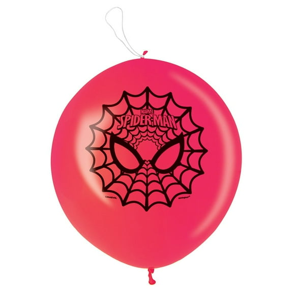 Spiderman Punch Ball Balloons 16", 2 Ct.
