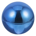 thumbnail image 1 of LABELEPH Reflective Gazing Ball Colored Blue Stainless Steel Sphere for Garden Safety Warning at Night 1Pack, 1 of 8