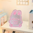 thumbnail image 4 of koolsoo Multifunctional Pen Holder Stand Desktop Organizer Acrylic Cosmetics Storage Box Rabbit B, 4 of 9