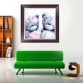 thumbnail image 3 of Cuadros Decorativos DIY 5D diamante bordado pintura amante oso punto de cruz artesanía decoración del hogar DQrwqpou Nuevos Originales, 3 of 6