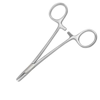 Webster Needle Holder, Smooth Jaws, Delicate, Standard Pattern, 5" (12.7cm), German, Von Klaus