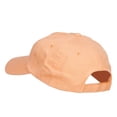 thumbnail image 3 of Mini Cherry Embroidered Low Cap - Peach OSFM, 3 of 5