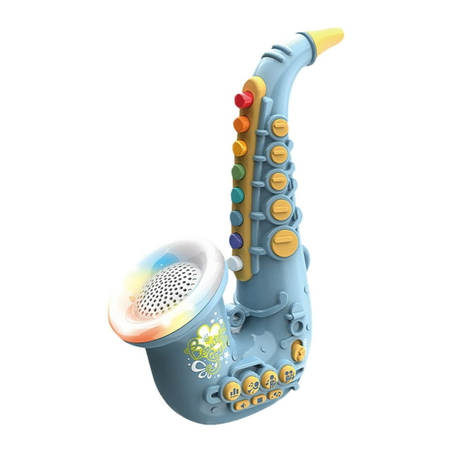 Kids Educational Trumpet Toy with Light Effects and Music for Early Childhood Musical Enlightenment and Practice