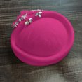 thumbnail image 3 of Beret Hat for Rhinestone Tassel Soft Casual Cap Daily Leisure Floral Design Top Wear Universal, 3 of 3