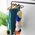 thumbnail image 3 of 8 Clip Wall Mount Hat Hanger Underwear Drying Rack Wardrobe Storage Hook For Caps, 3 of 7