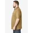 thumbnail image 3 of KingSize Men's Big & Tall Heavyweight Jersey Polo Shirt, 3 of 5