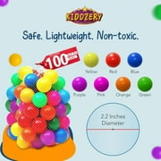 Kiddey Kids Ball Pit Play Tent - 100 Ball Pit Balls Included - Pops up No Assembly Required - Use as a Ball Pit or As an Indoor/Outdoor Play Tent, (Ball Pit with Balls)