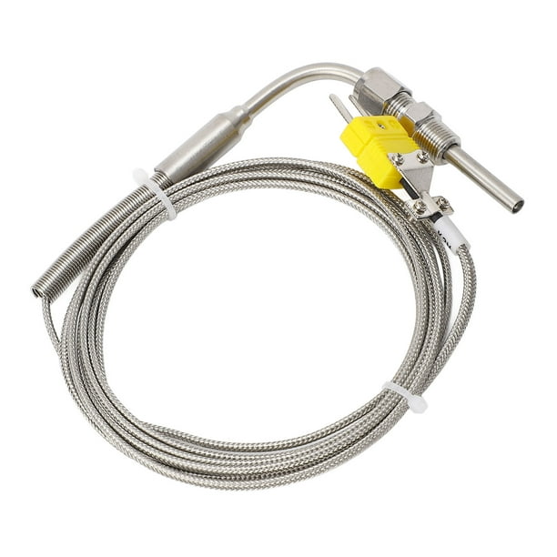 K Type 0-500c 6mm Thread Thermocouple Probe Temperature Sensor 1meter 2pcs - Connectors K Type 0-500c 6mm Thread Thermocouple Probe Temperature Sensor 1meter 2pcs - Connectors