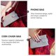 thumbnail image 2 of All-Match Shoulder Bag Shiny Rhinestone Chain Phone Bag Small Cross Body Bag, 2 of 4