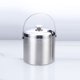 thumbnail image 1 of Aislado con tapa de colador y pinzas para hielo Cubitera para hielo Barware para fiestas y picnics 3L Gran capacidad para bebidas Bar Uso doméstico (3,2 L), 1 of 2