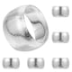 thumbnail image 5 of GOOHOCHY 6 anillos para servilletas, porta servilletas para mesa de comedor, anillos para servilletas de fiesta, centros de mesa., 5 of 8