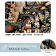 thumbnail image 2 of Squirrel Polyester Non-Slip Indoor Mat Door Rugs Game Mat - Machine Washable, 2 of 6