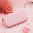 thumbnail image 7 of Cute Carrying Case for Nintendo Switch/Switch OLED, Pink Sakura Portable Hard Shell Grils Travel Storage Bag with Glass Screen Protector & Thumb Grip Caps & Stand, 7 of 7