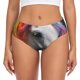 thumbnail image 1 of Balery Colorful Haired White Horse Ropa Interior de Algodón para Mujer con Dibujo – Braguitas Cómodas y Elásticas, Estilo Clásico-4X-Large, 1 of 6