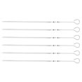 thumbnail image 4 of Barbecue Sign Steel Needle, Twist Durable 10pcs Flat Sign Barbecue Needle  for Meat, 4 of 8
