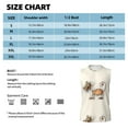 thumbnail image 6 of Balery Brown Cat Cartoon Men's Sleeveless Muscle Shirts Workout Tank Top, Moisture Wicking, Odor Protection-3X-Large, 6 of 8
