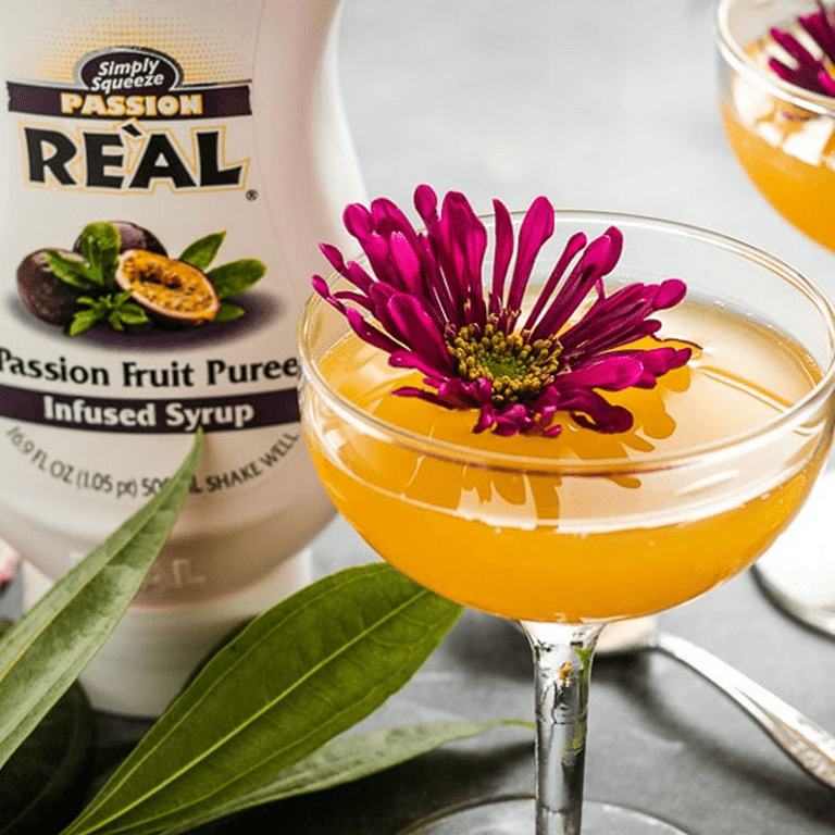 Reàl Infused Exotics Simply Squeeze Passion Fruit Infused Syrup